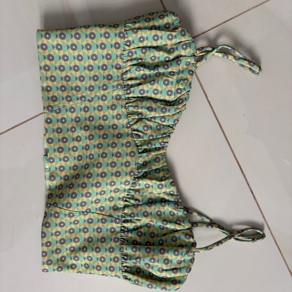 Zara printed top
